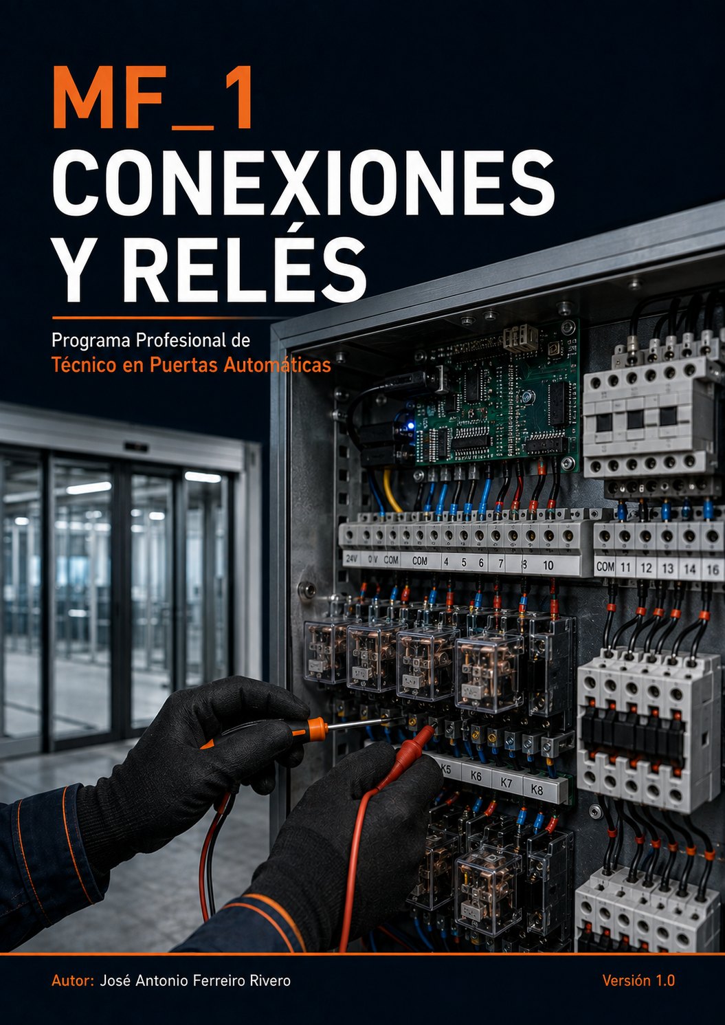 Portada MF1 — Conexiones y relés