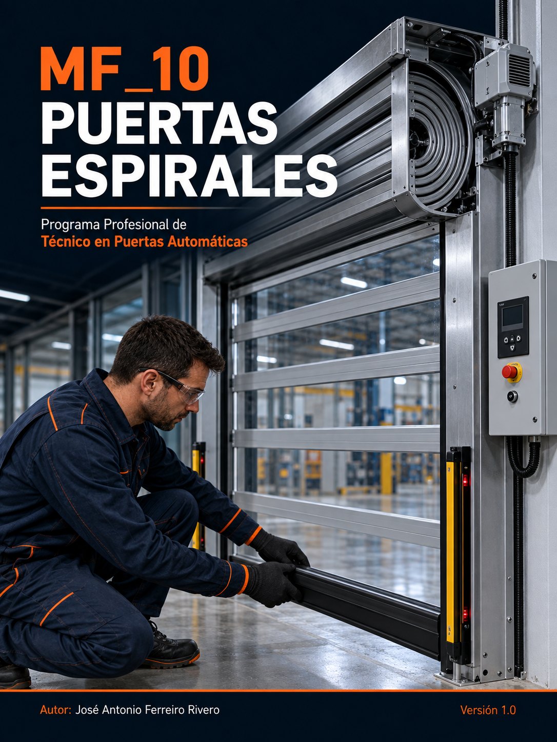 Portada MF10 — Puertas espirales
