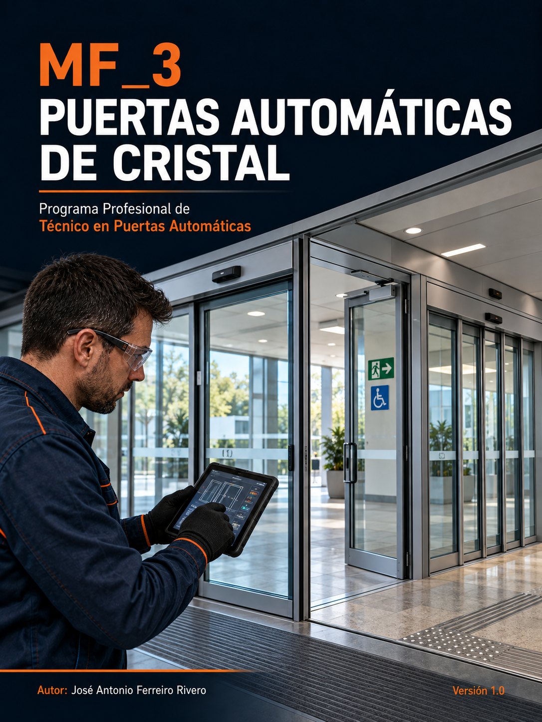 Portada MF3 — Puertas automáticas de cristal