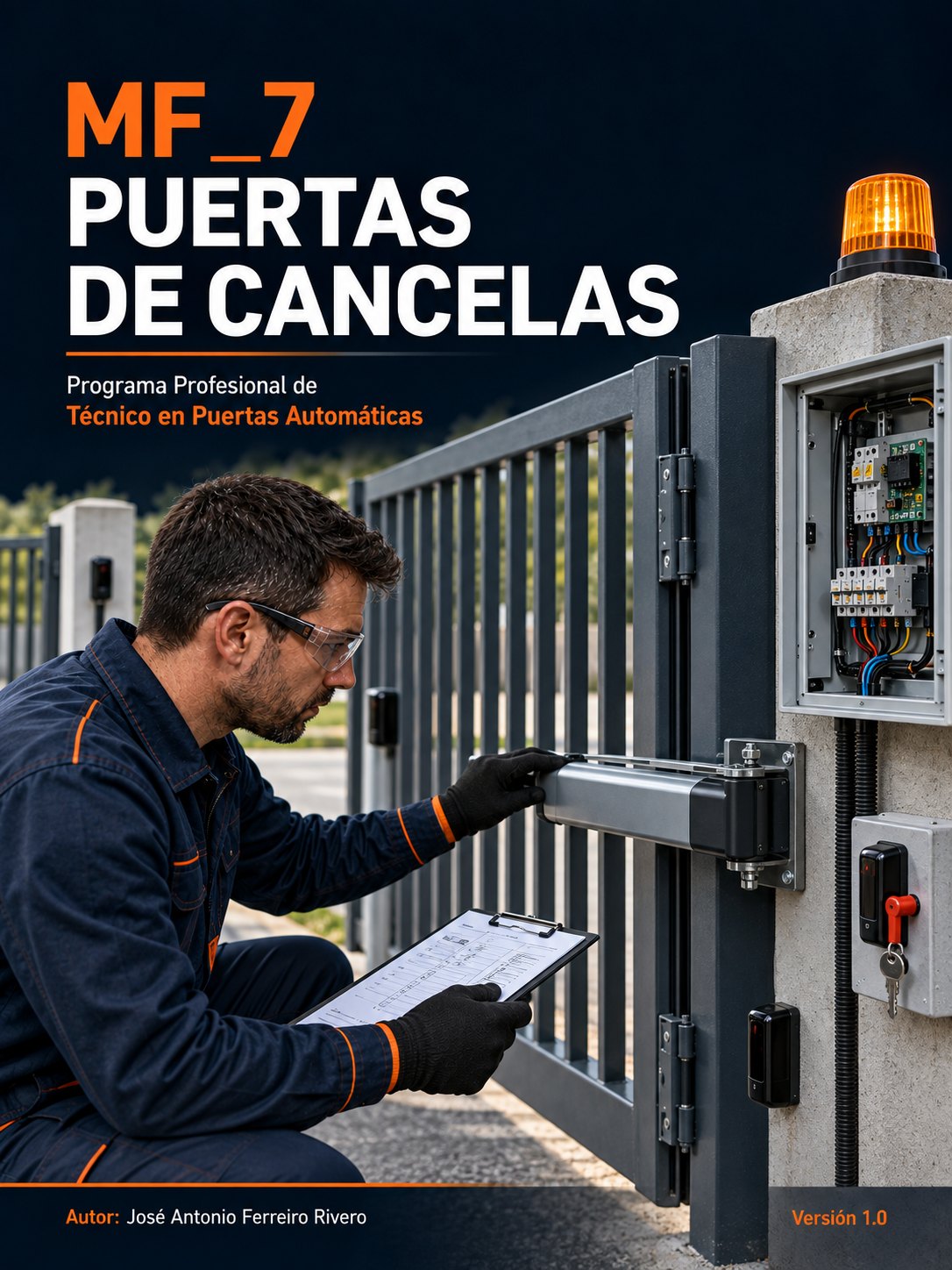 Portada MF7 — Puertas de cancelas
